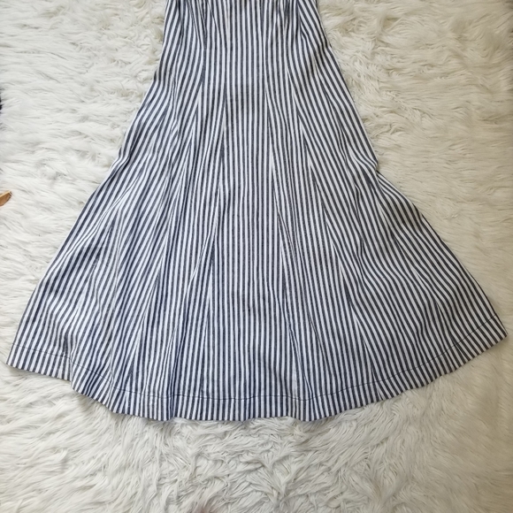 Anthropologie Maeve Fowler Striped Midi Dress - Picture 6 of 11